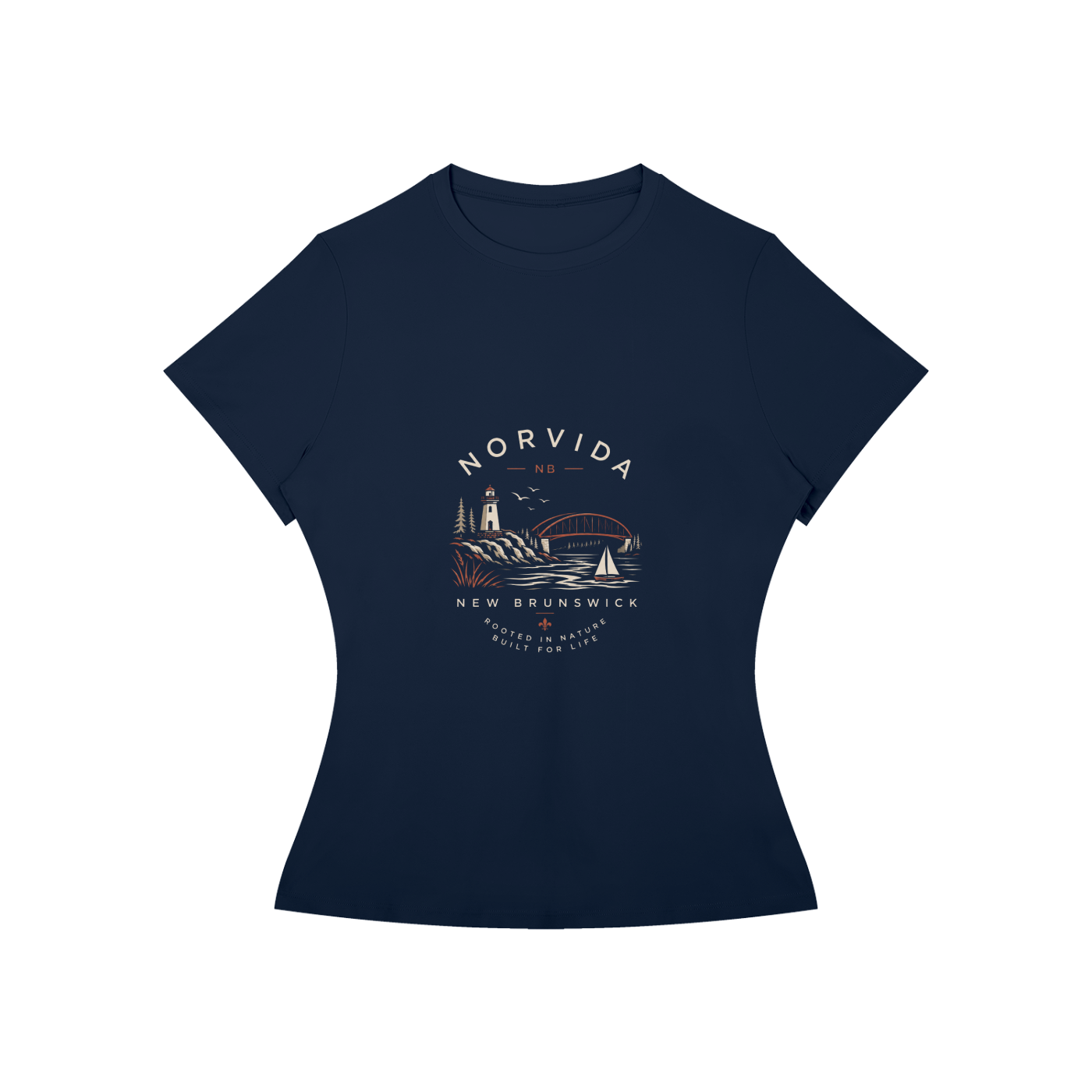 New Brunswick Women’s Slim Fit Performance T-Shirt