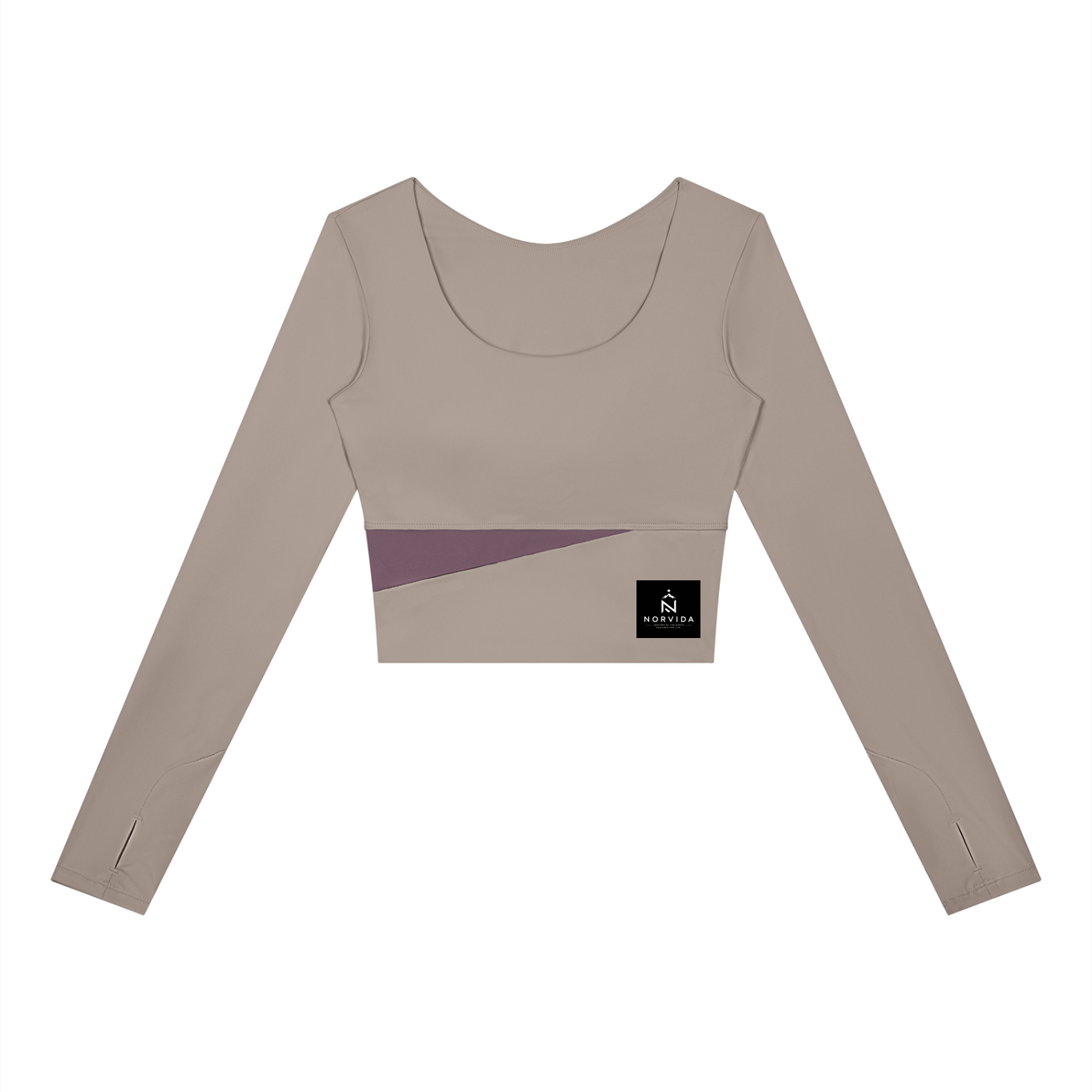 NORVIDA Northern Flow Panelled Long Sleeve Yoga Top