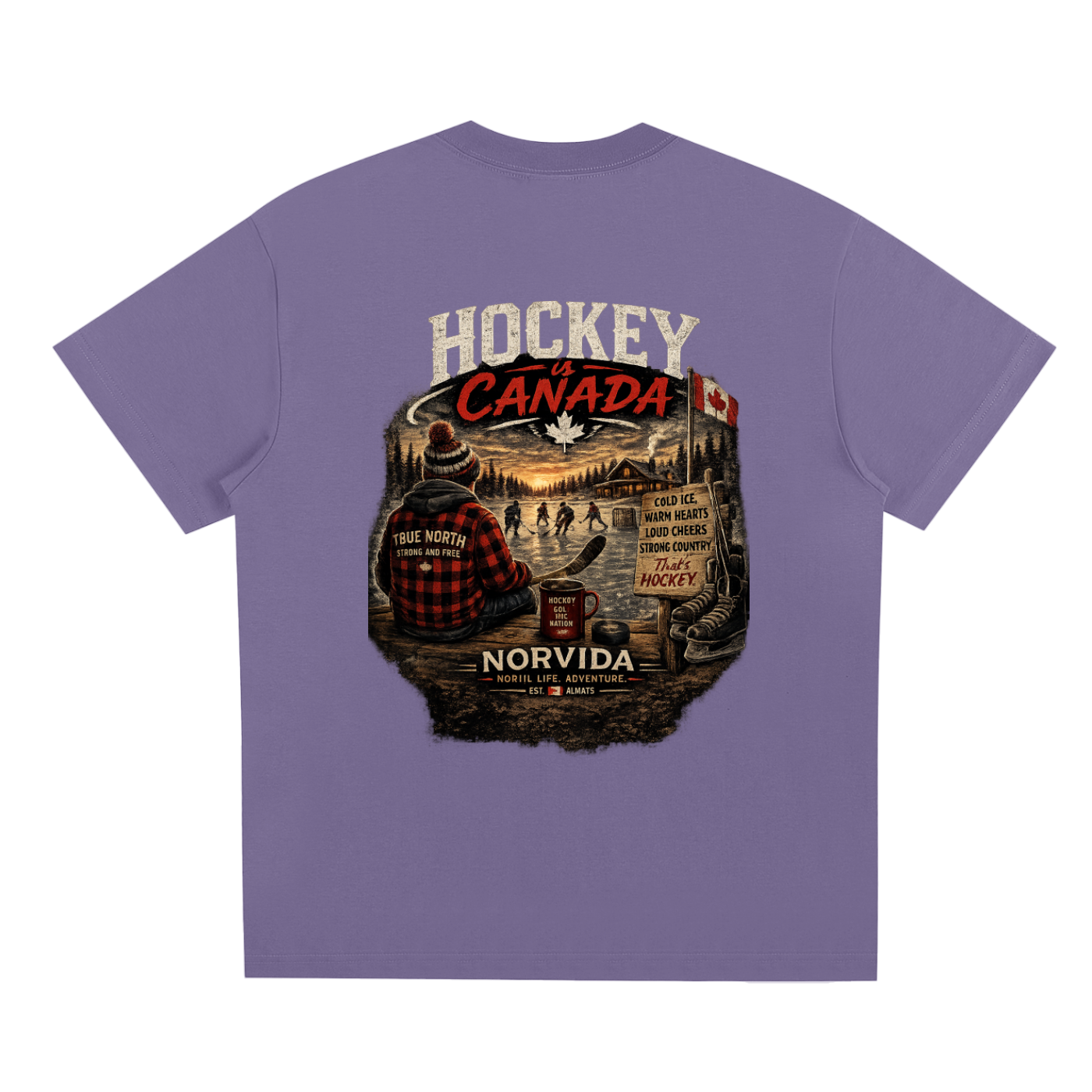 NORVIDA Hockey Is Canada Performance Tee