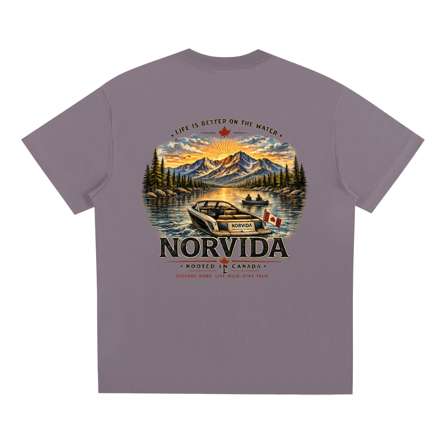 NORVIDA Life on the Water Performance Tee