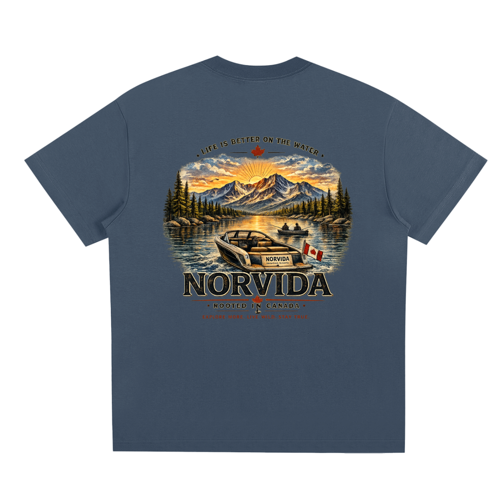 NORVIDA Life on the Water Performance Tee