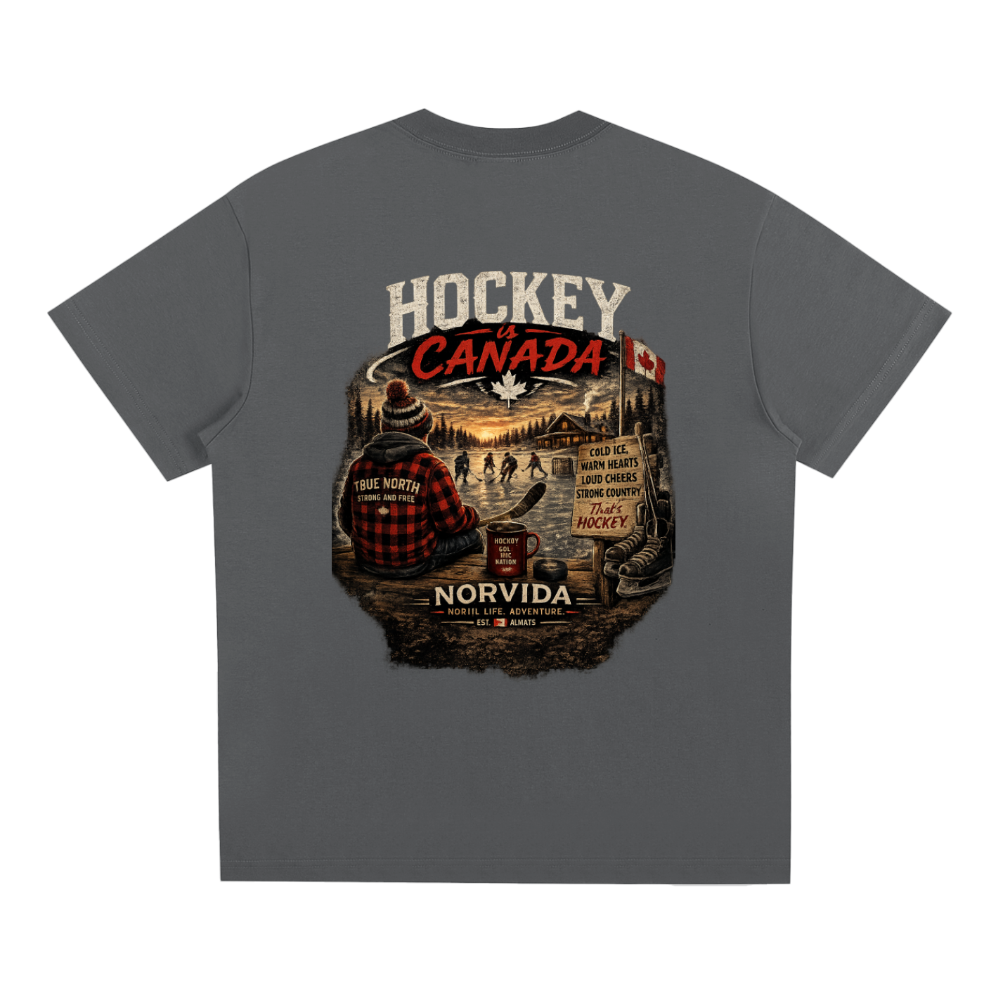 NORVIDA Hockey Is Canada Performance Tee