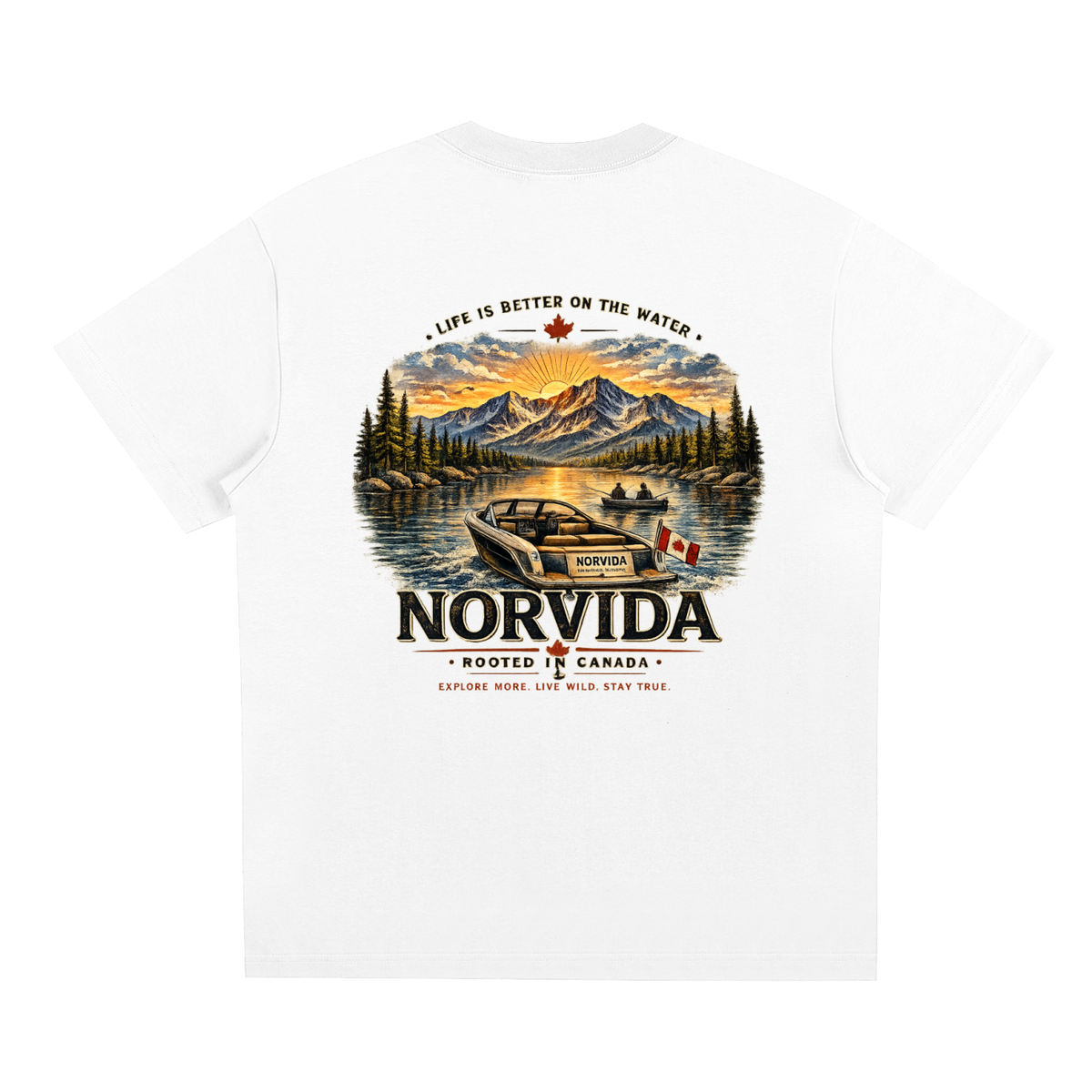 NORVIDA Life on the Water Performance Tee