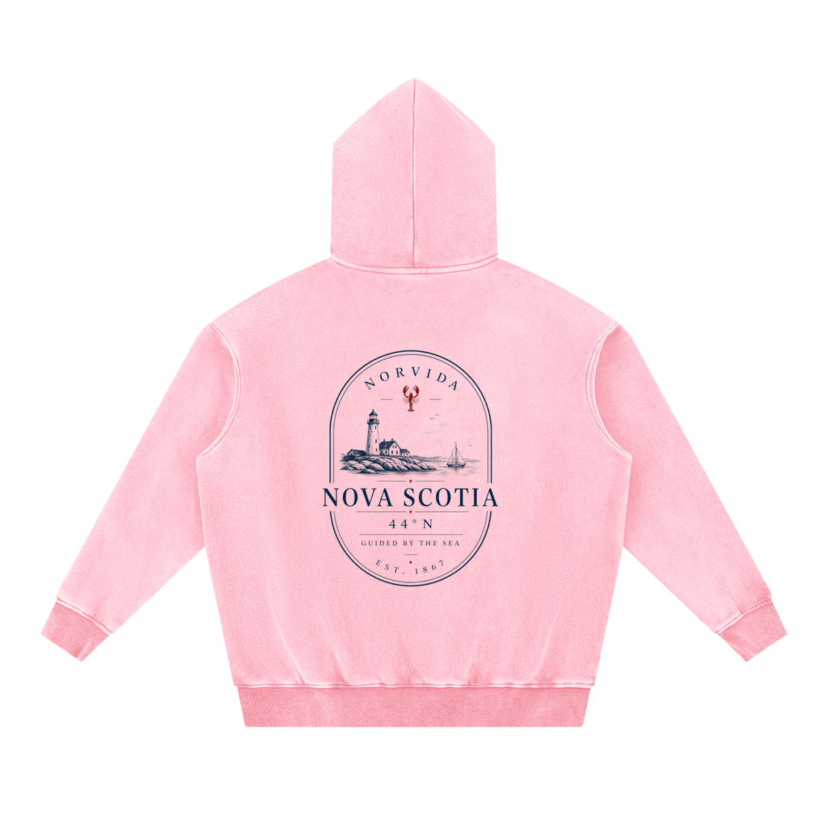 NORVIDA Atlantic Heritage Oversized Fleece Hoodie