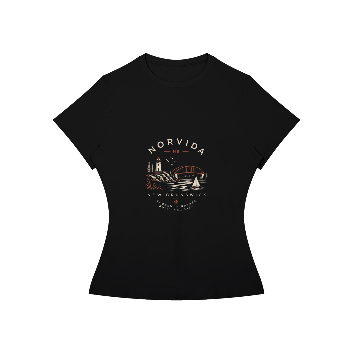 New Brunswick Women’s Slim Fit Performance T-Shirt