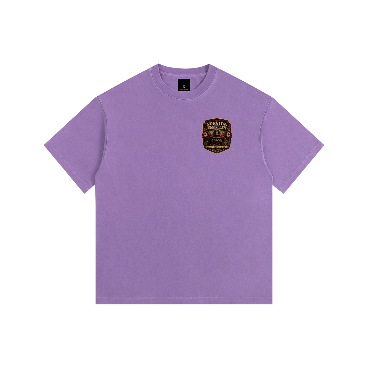 NORVIDA  Football Is Canada Vintage Washed Oversized Cotton T-Shirt | Canadian Football Graphic Tee