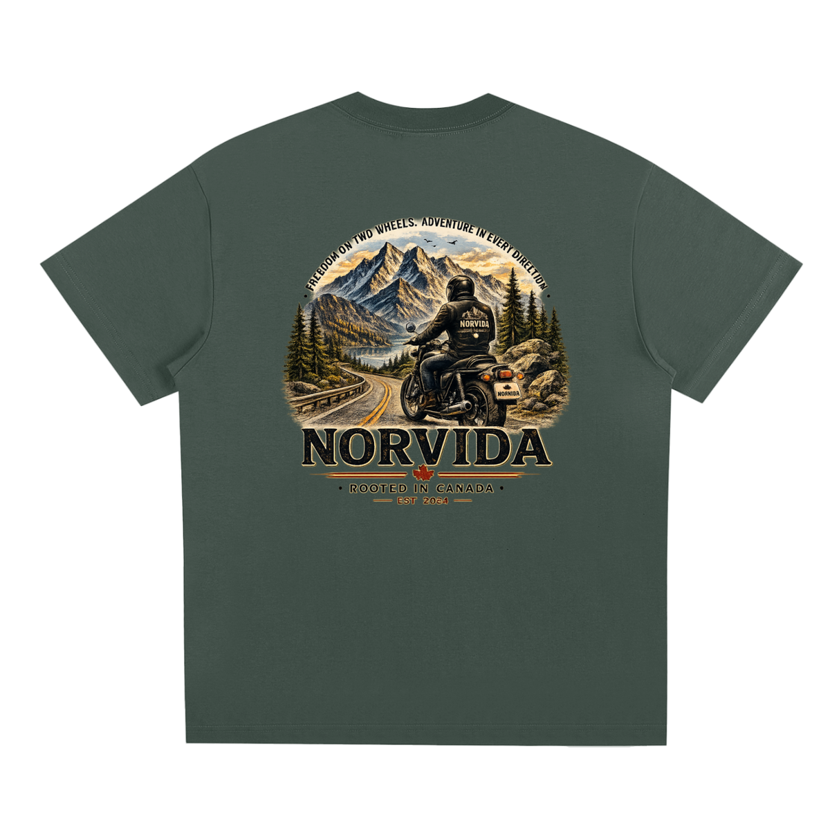 NORVIDA Freedom Rider Sorona Quick-Dry Cooling Performance T-Shirt | Rooted in Canada