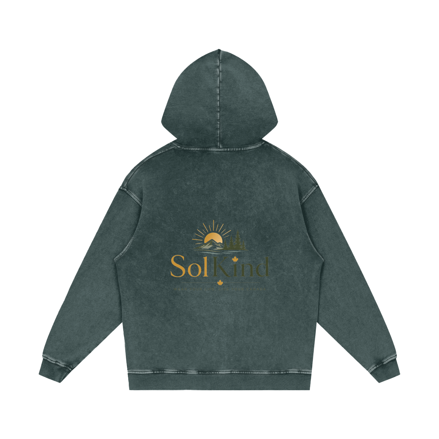 NORVIDA Rooted in Canada Snow Washed Hoodie