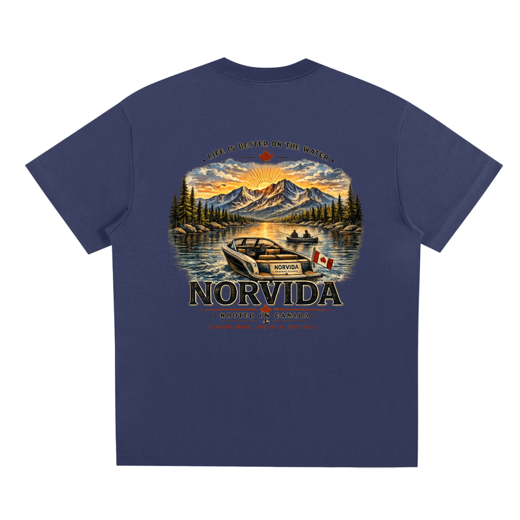 NORVIDA Life on the Water Performance Tee