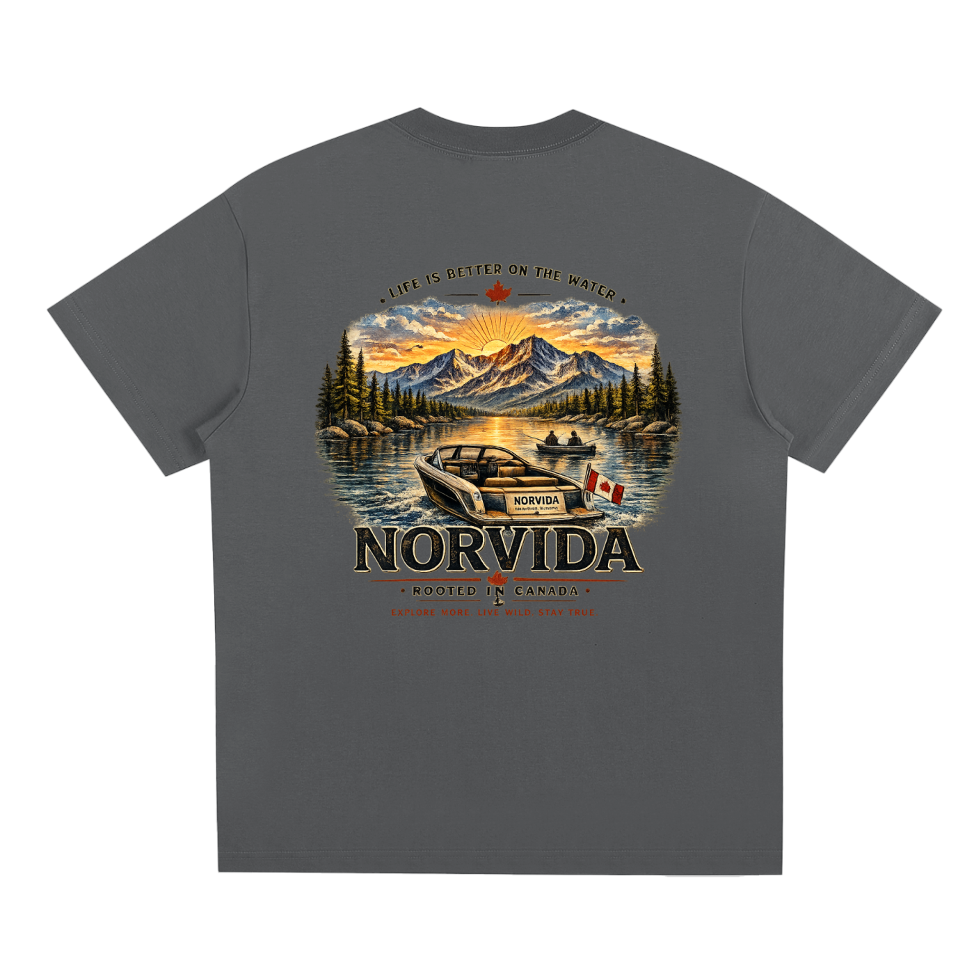 NORVIDA Life on the Water Performance Tee