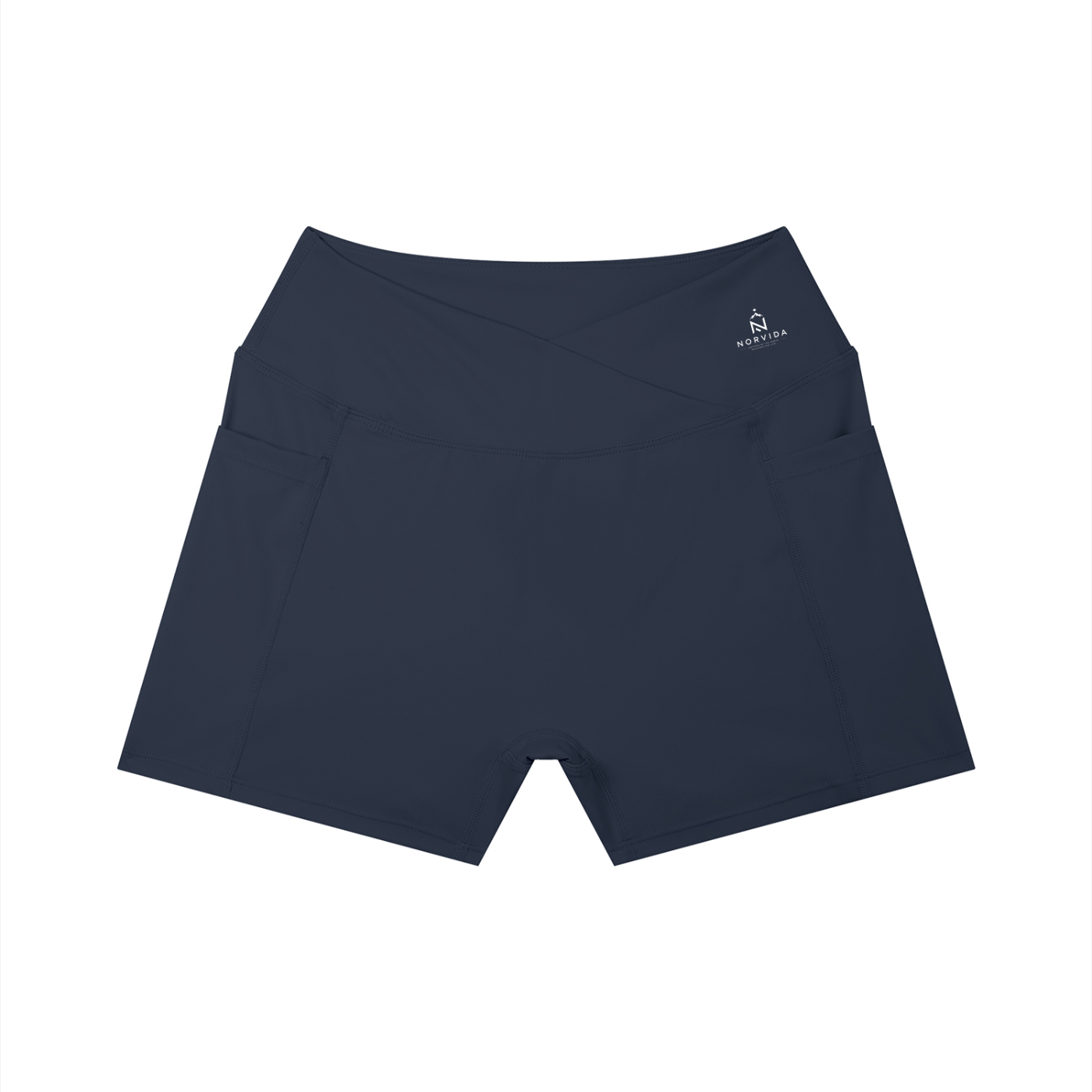 NORVIDA Women’s High-Rise Pocket Yoga Shorts