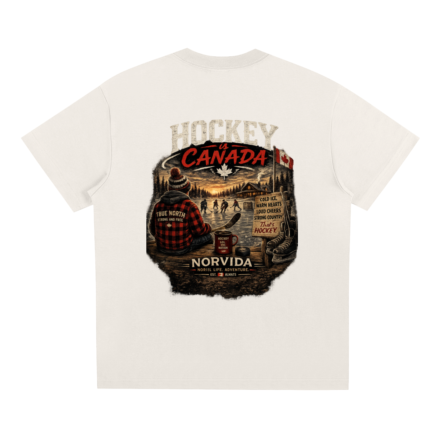 NORVIDA Hockey Is Canada Performance Tee