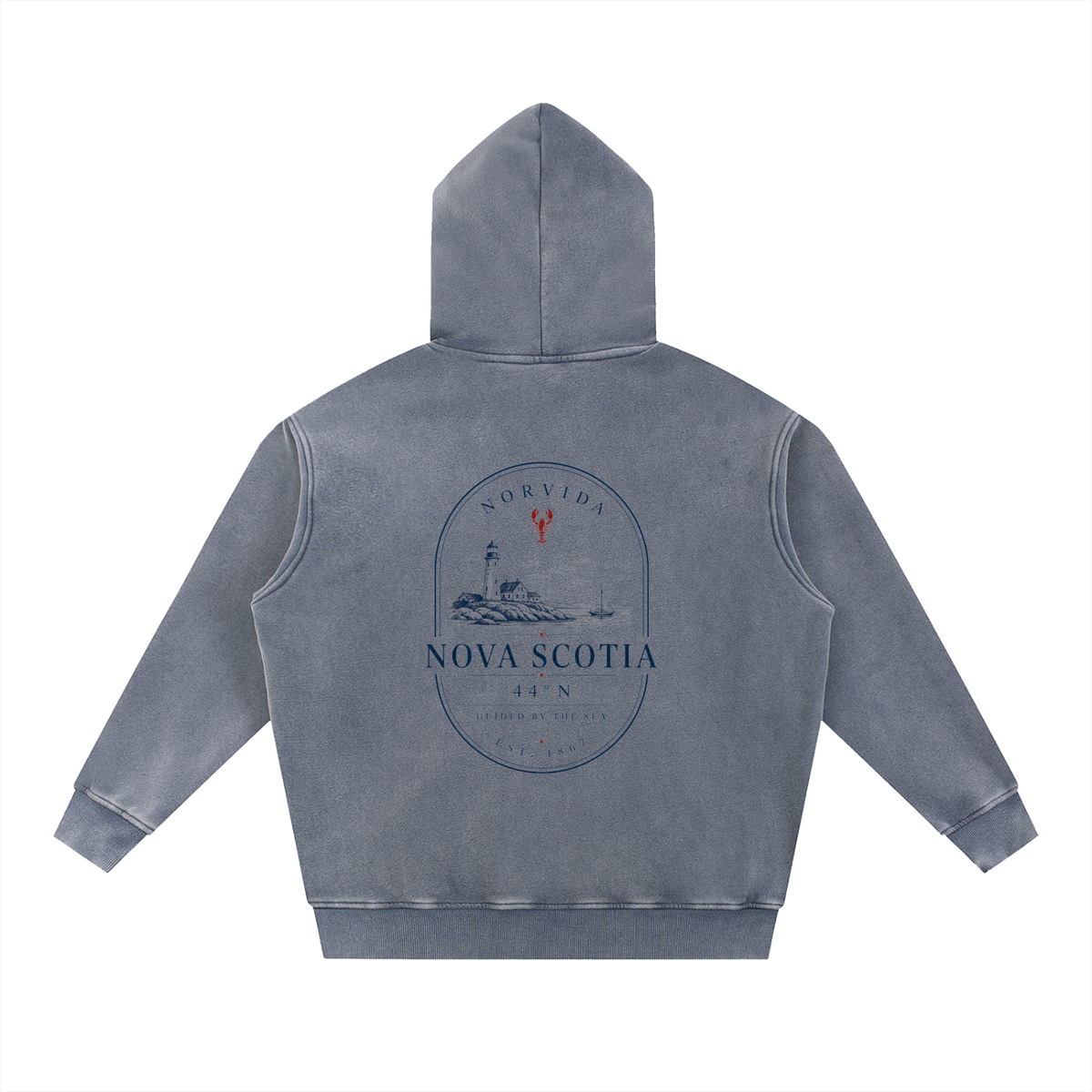 NORVIDA Atlantic Heritage Oversized Fleece Hoodie