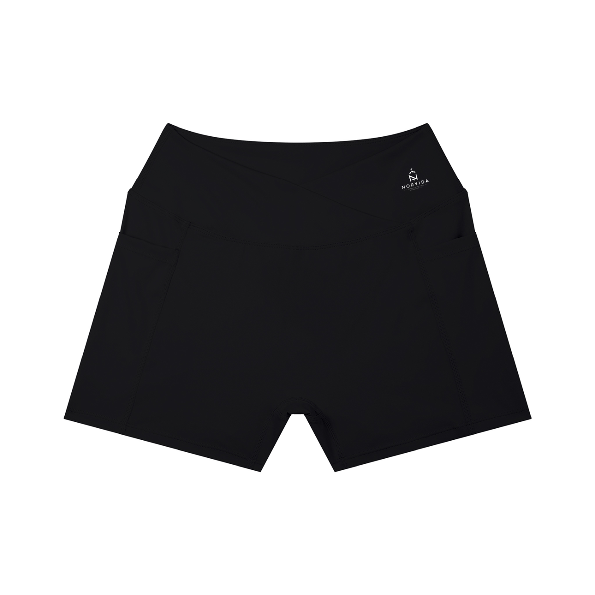 NORVIDA Women’s High-Rise Pocket Yoga Shorts