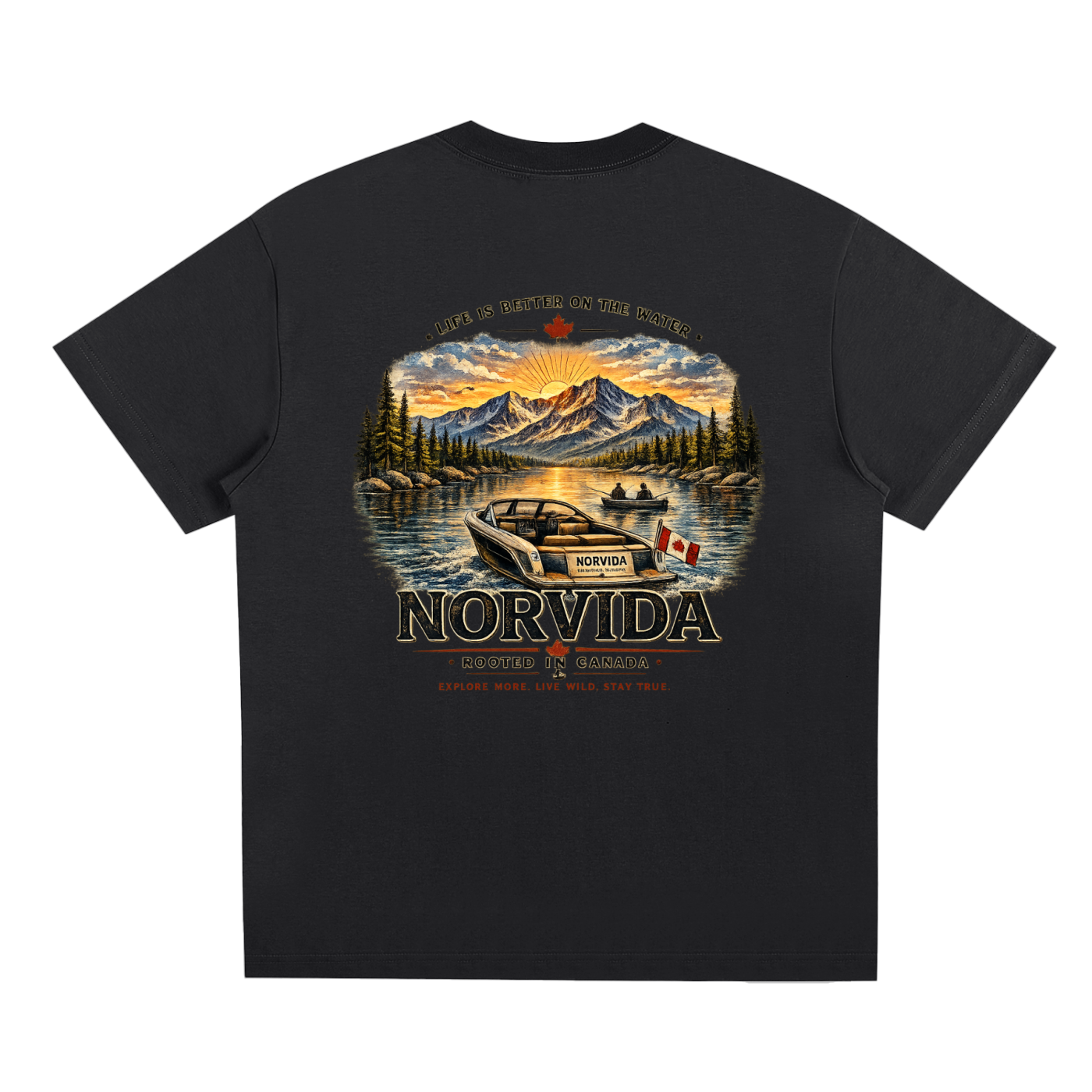 NORVIDA Life on the Water Performance Tee