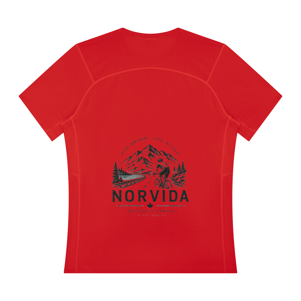 NORVIDA Men’s Regular Fit Performance T-Shirt – Ride Further Collection