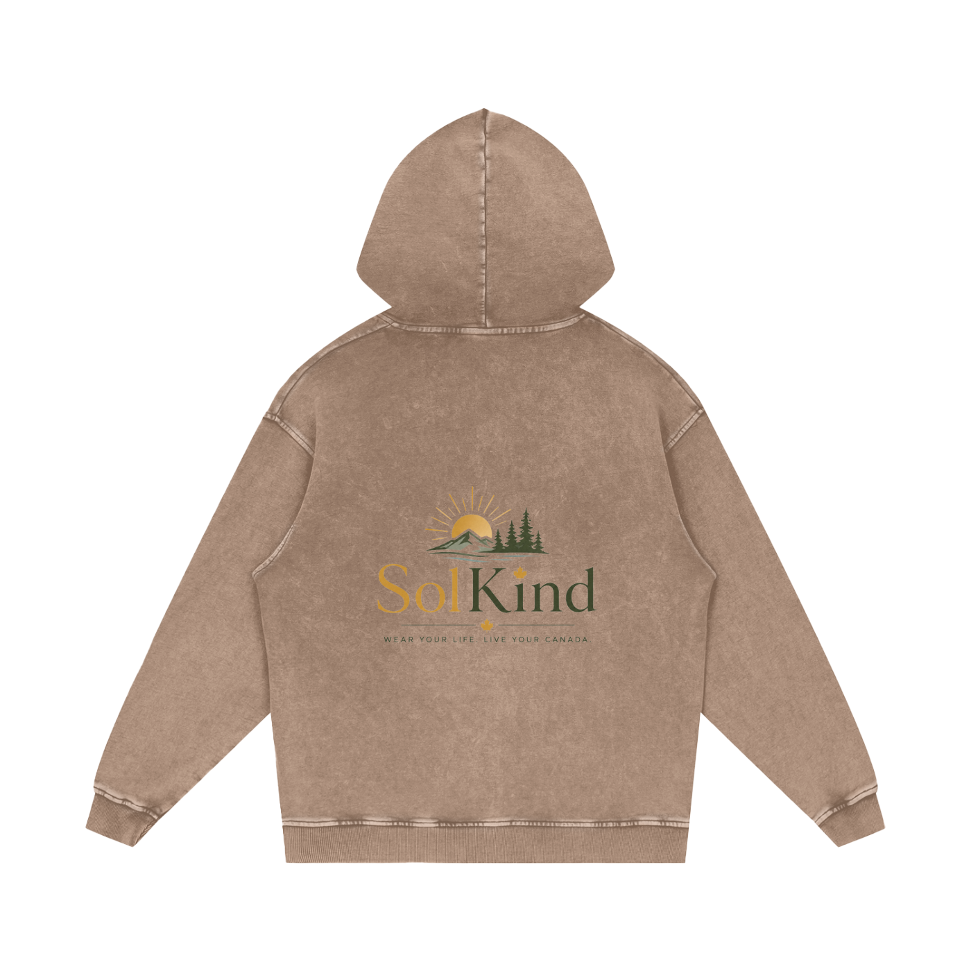 NORVIDA Rooted in Canada Snow Washed Hoodie