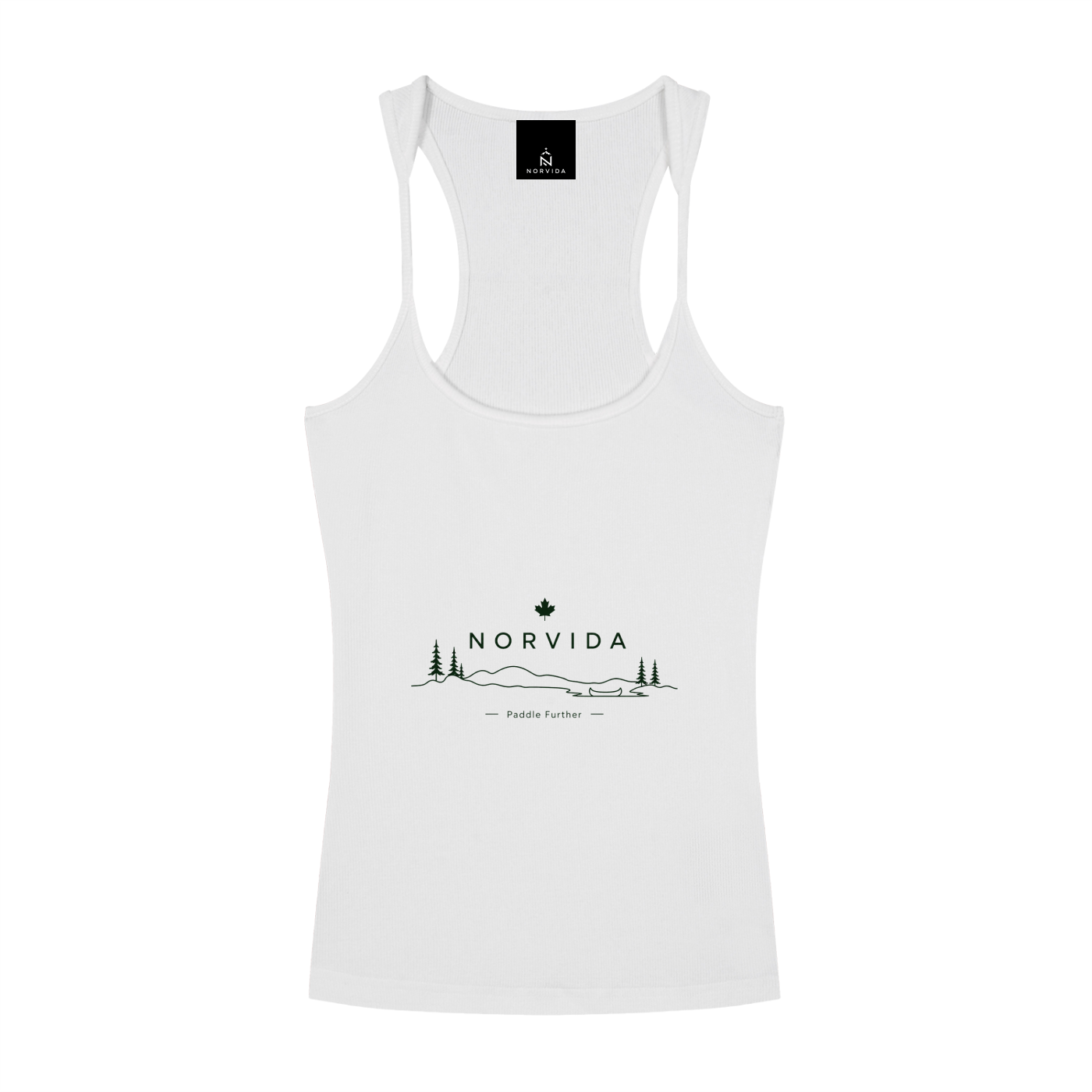 Norvida Women’s Ribbed Racerback Tank