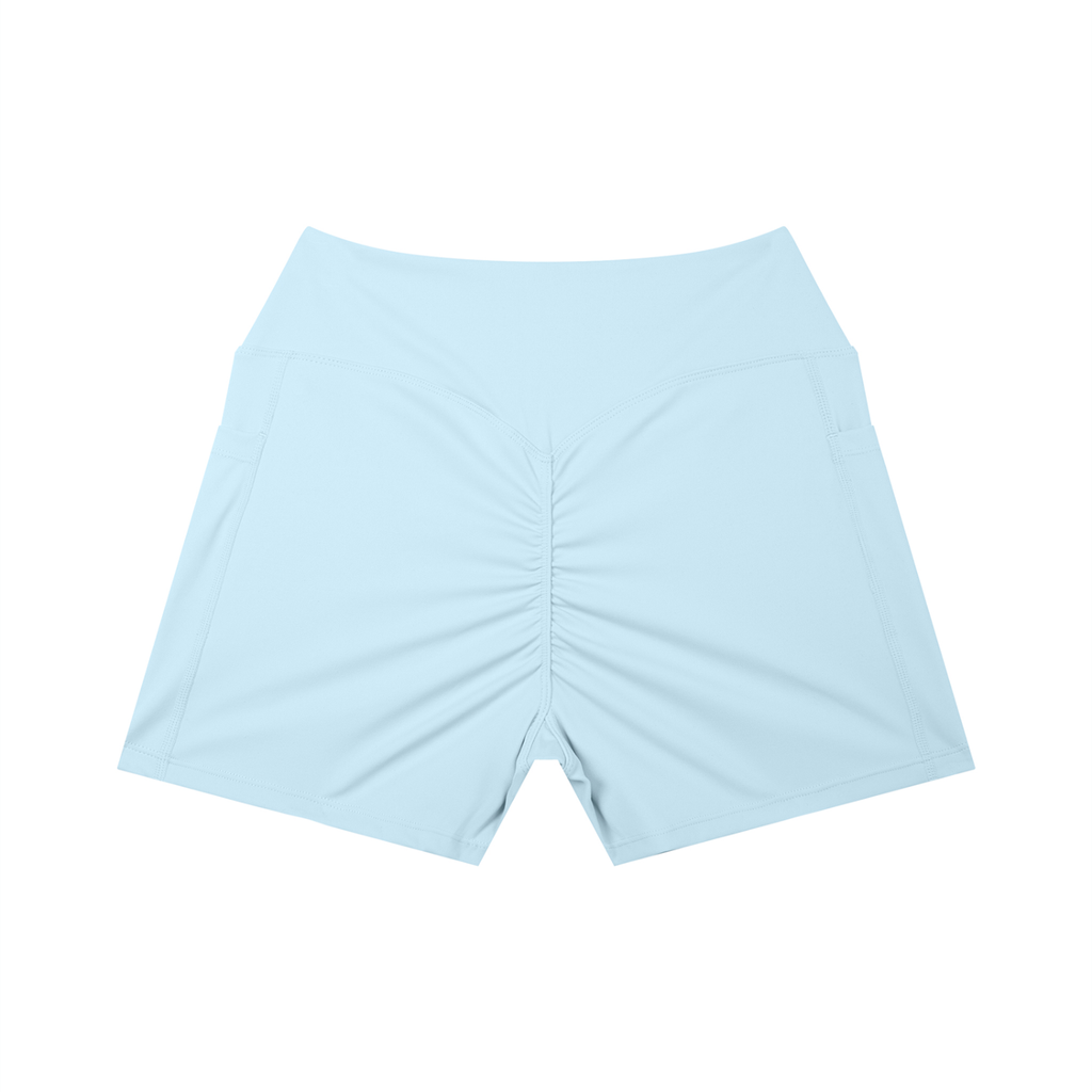 NORVIDA Women’s High-Rise Pocket Yoga Shorts