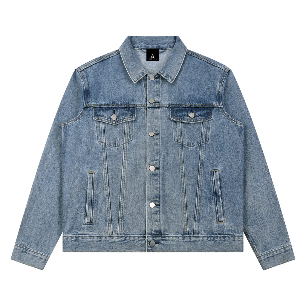 NORVIDA Vintage Wash Denim Jacket