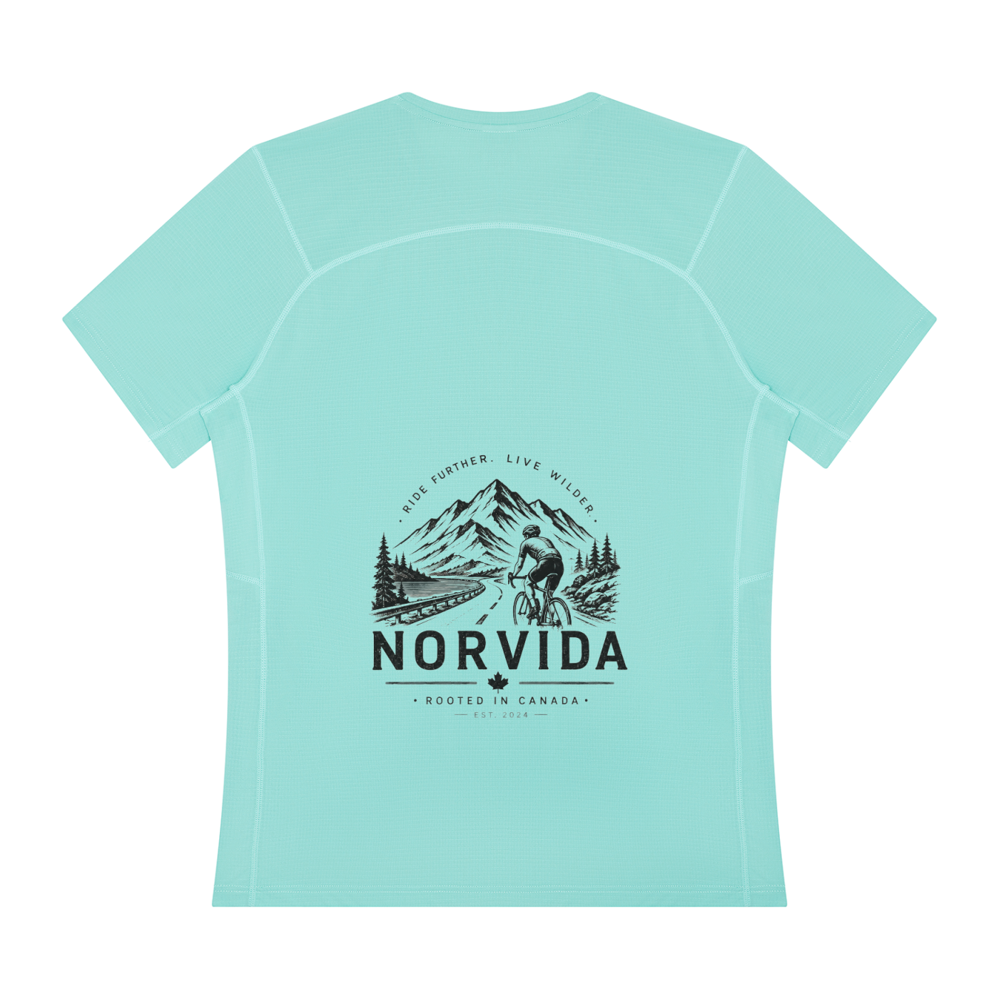 NORVIDA Men’s Regular Fit Performance T-Shirt – Ride Further Collection