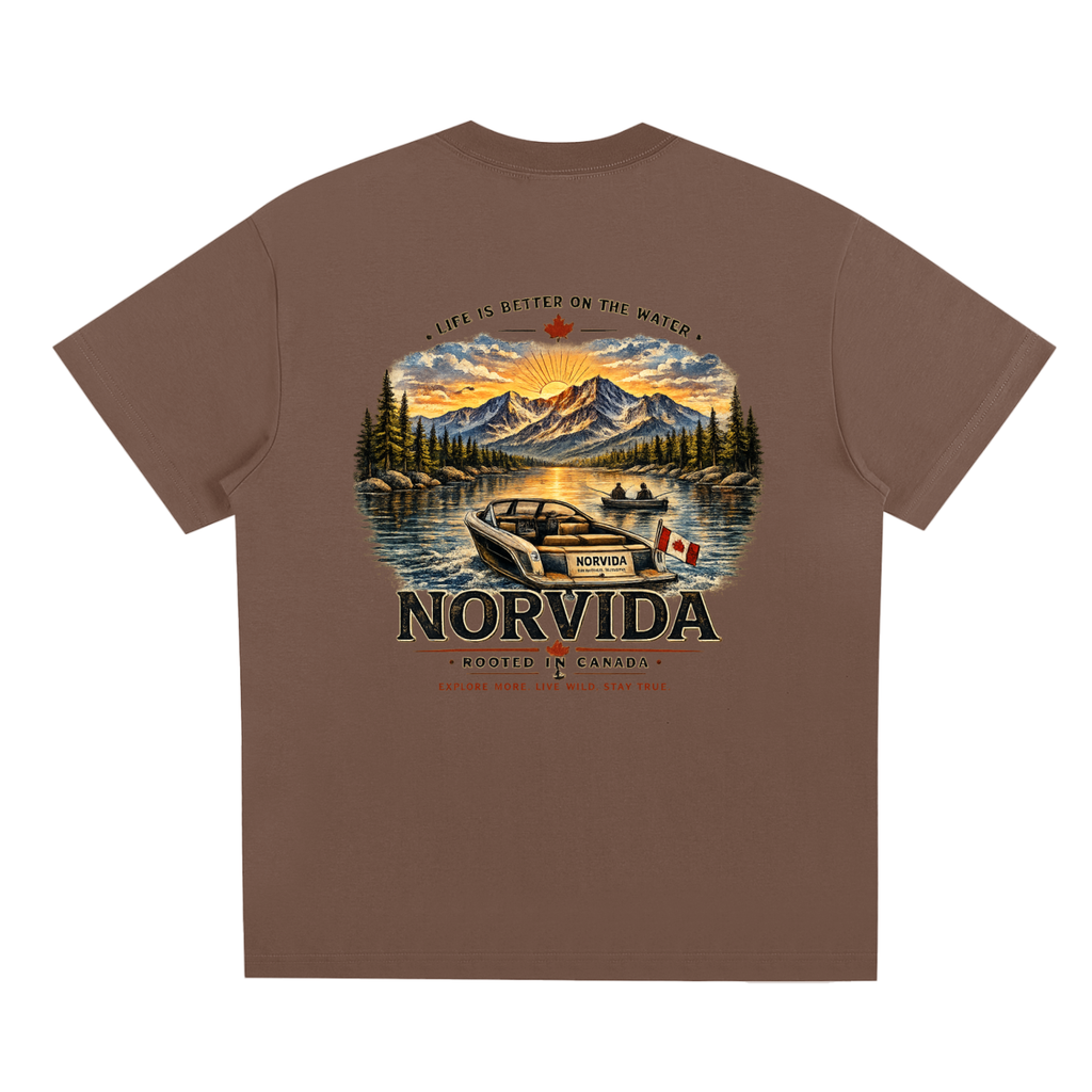 NORVIDA Life on the Water Performance Tee