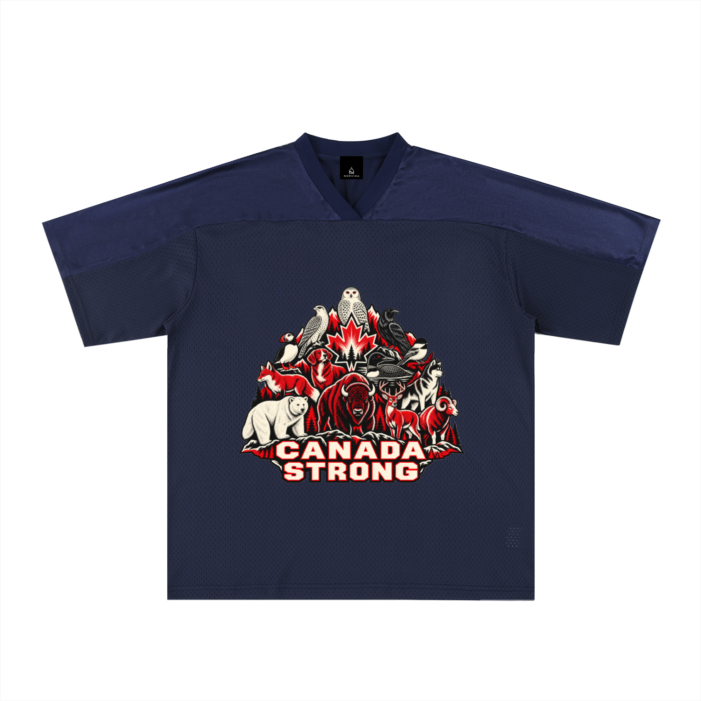 STRONG CANADA Heritage Mesh Jersey | NORVIDA