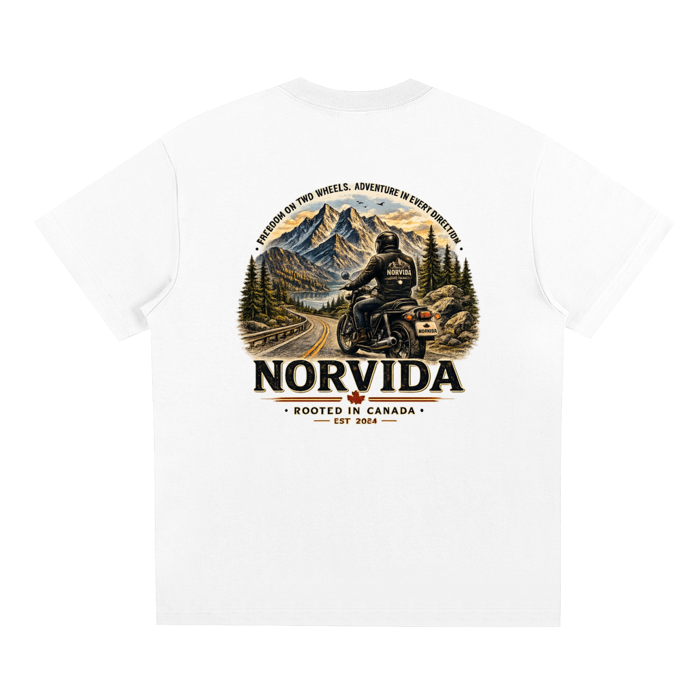NORVIDA Freedom Rider Sorona Quick-Dry Cooling Performance T-Shirt | Rooted in Canada