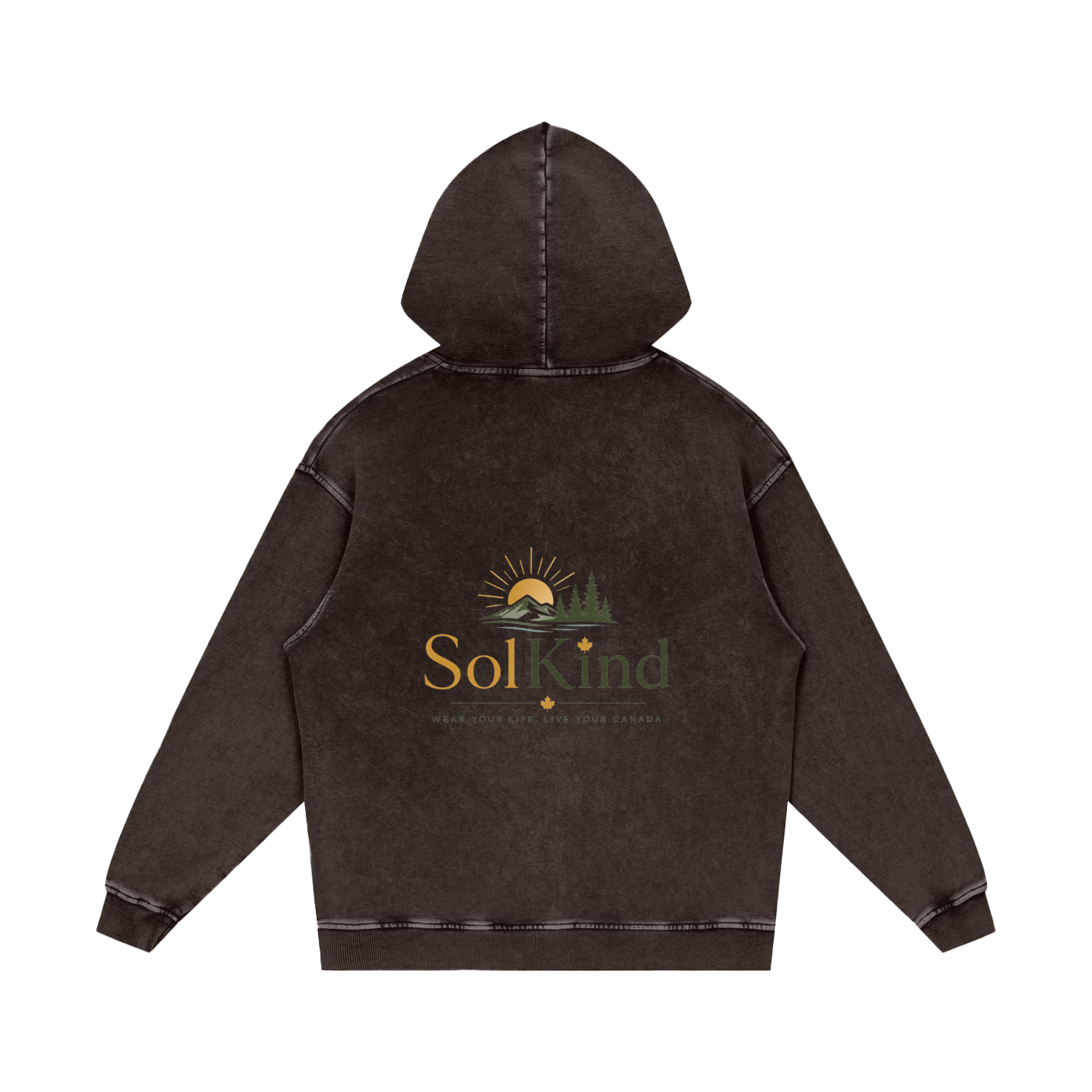 NORVIDA Rooted in Canada Snow Washed Hoodie