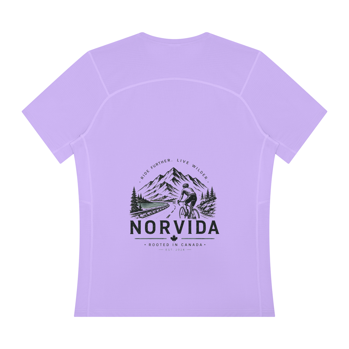 NORVIDA Men’s Regular Fit Performance T-Shirt – Ride Further Collection