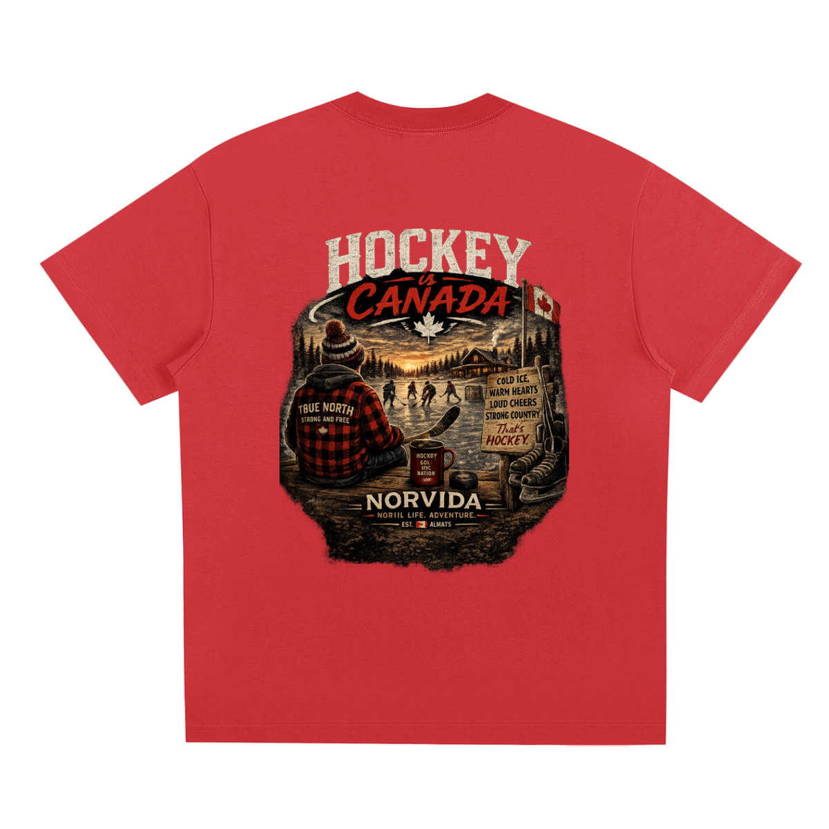 NORVIDA Hockey Is Canada Performance Tee