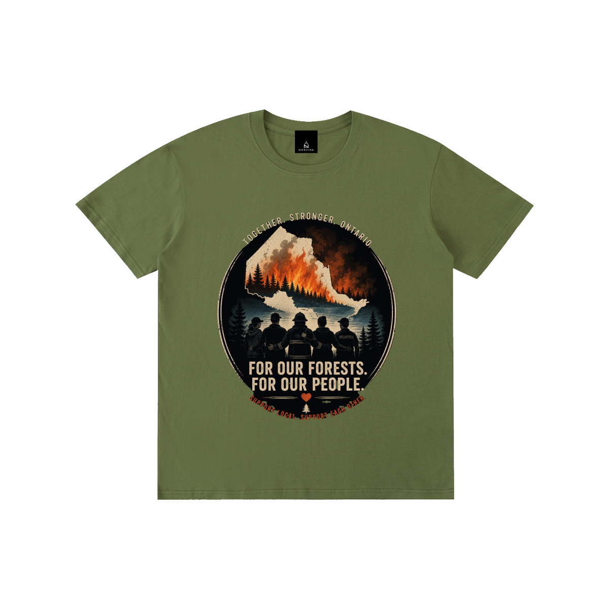 NORVIDA Support Ontario Communities Tee