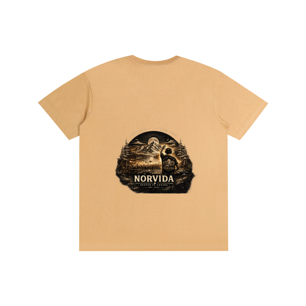 NORVIDA Pure Cotton Unisex T-Shirt – Live Loud Collection