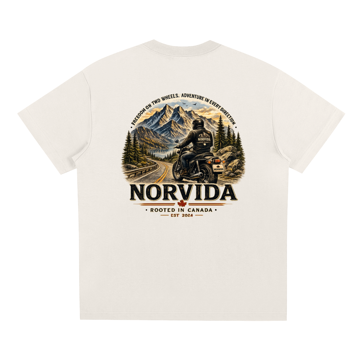 NORVIDA Freedom Rider Sorona Quick-Dry Cooling Performance T-Shirt | Rooted in Canada