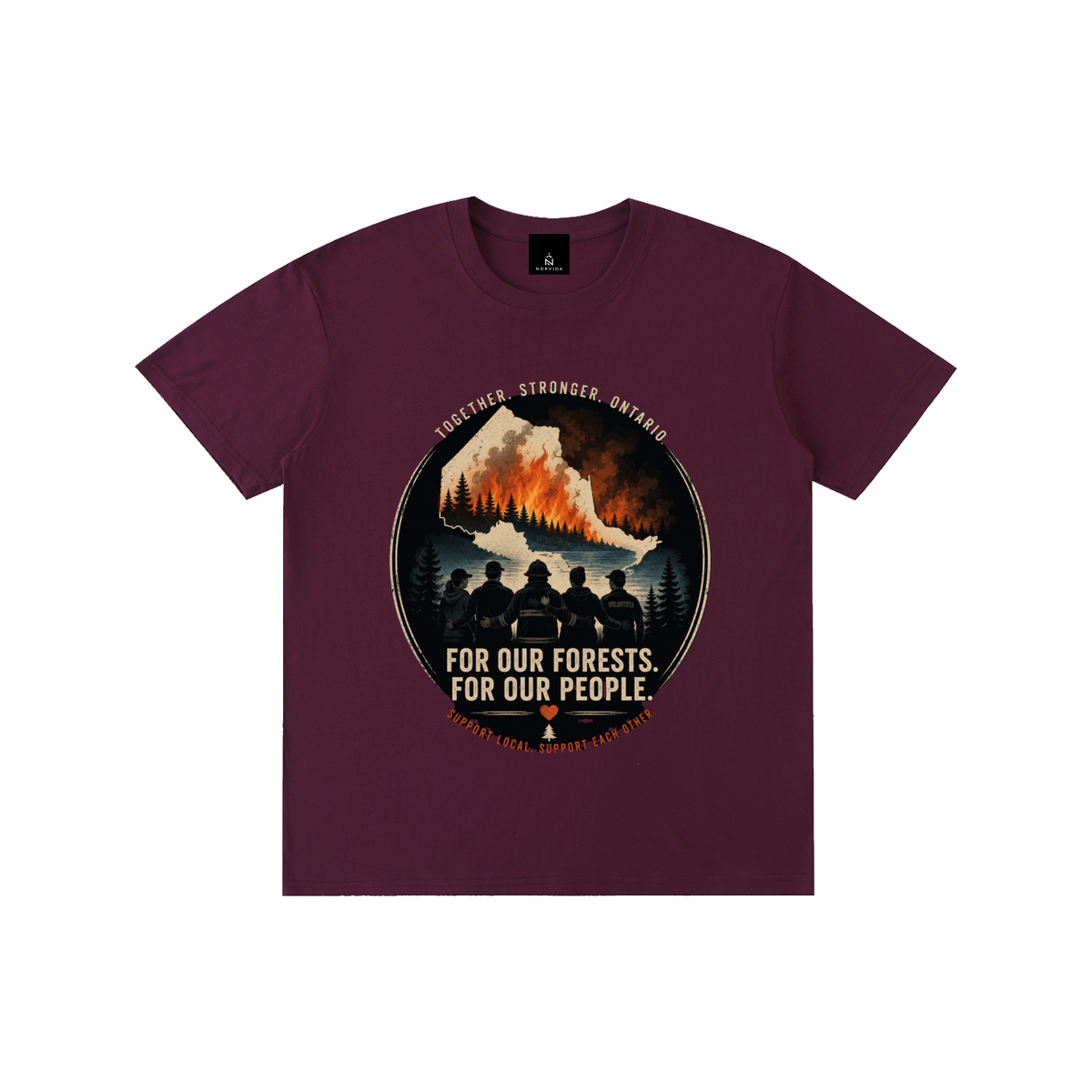 NORVIDA Support Ontario Communities Tee