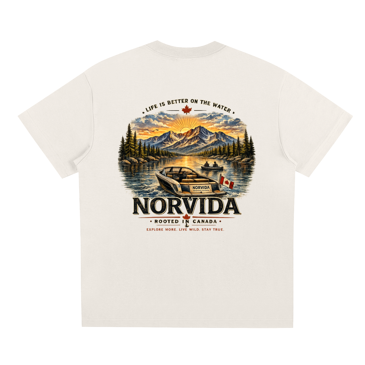 NORVIDA Life on the Water Performance Tee