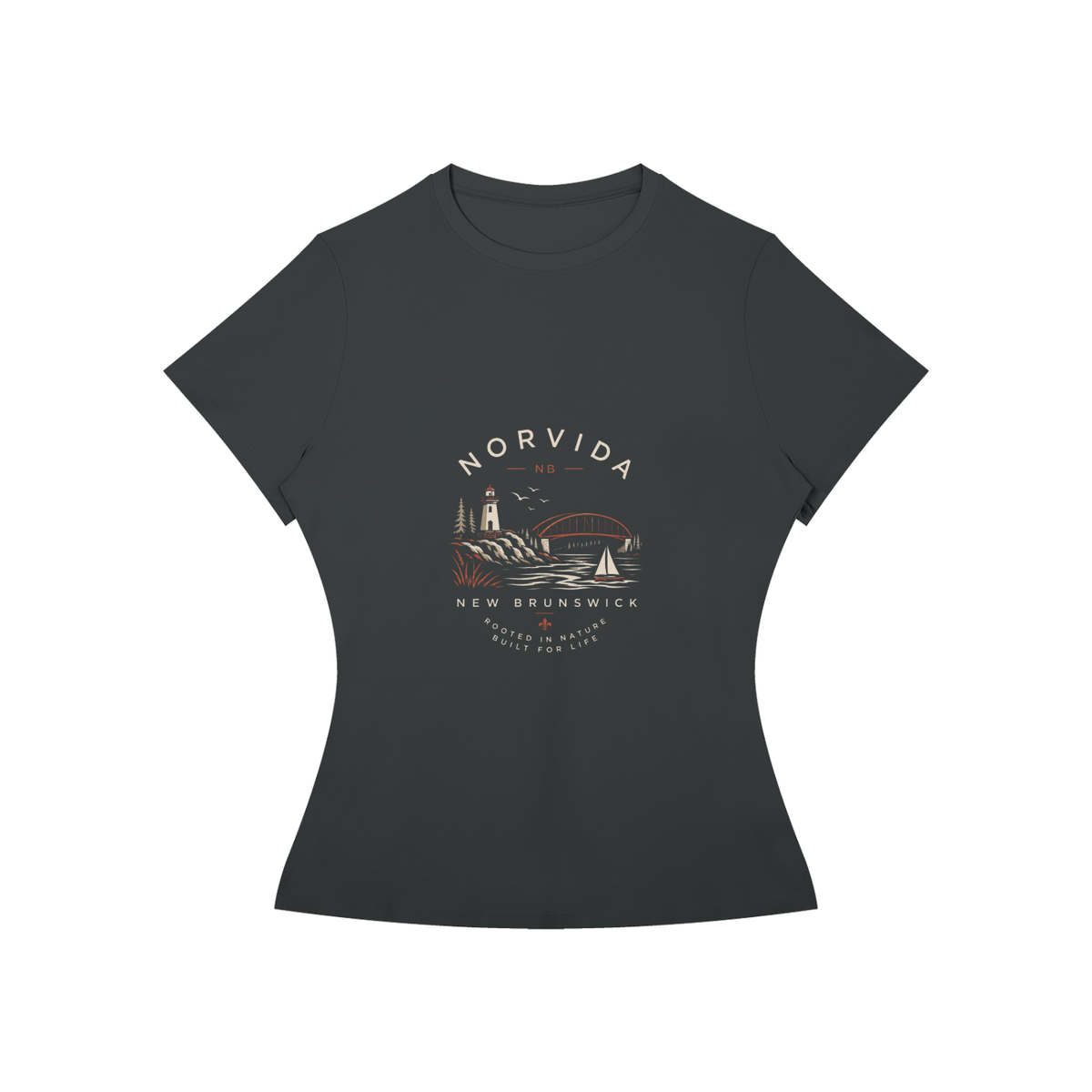 New Brunswick Women’s Slim Fit Performance T-Shirt