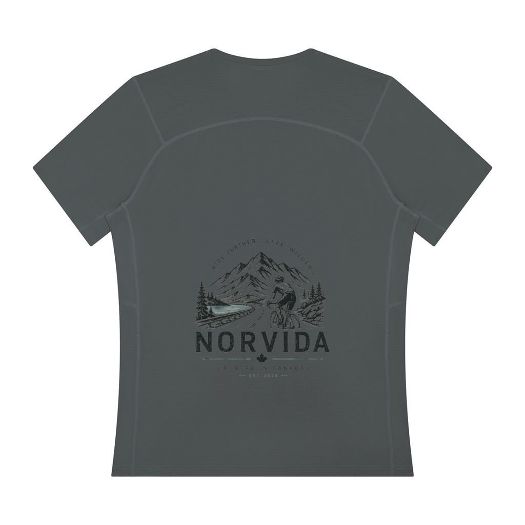 NORVIDA Men’s Regular Fit Performance T-Shirt – Ride Further Collection
