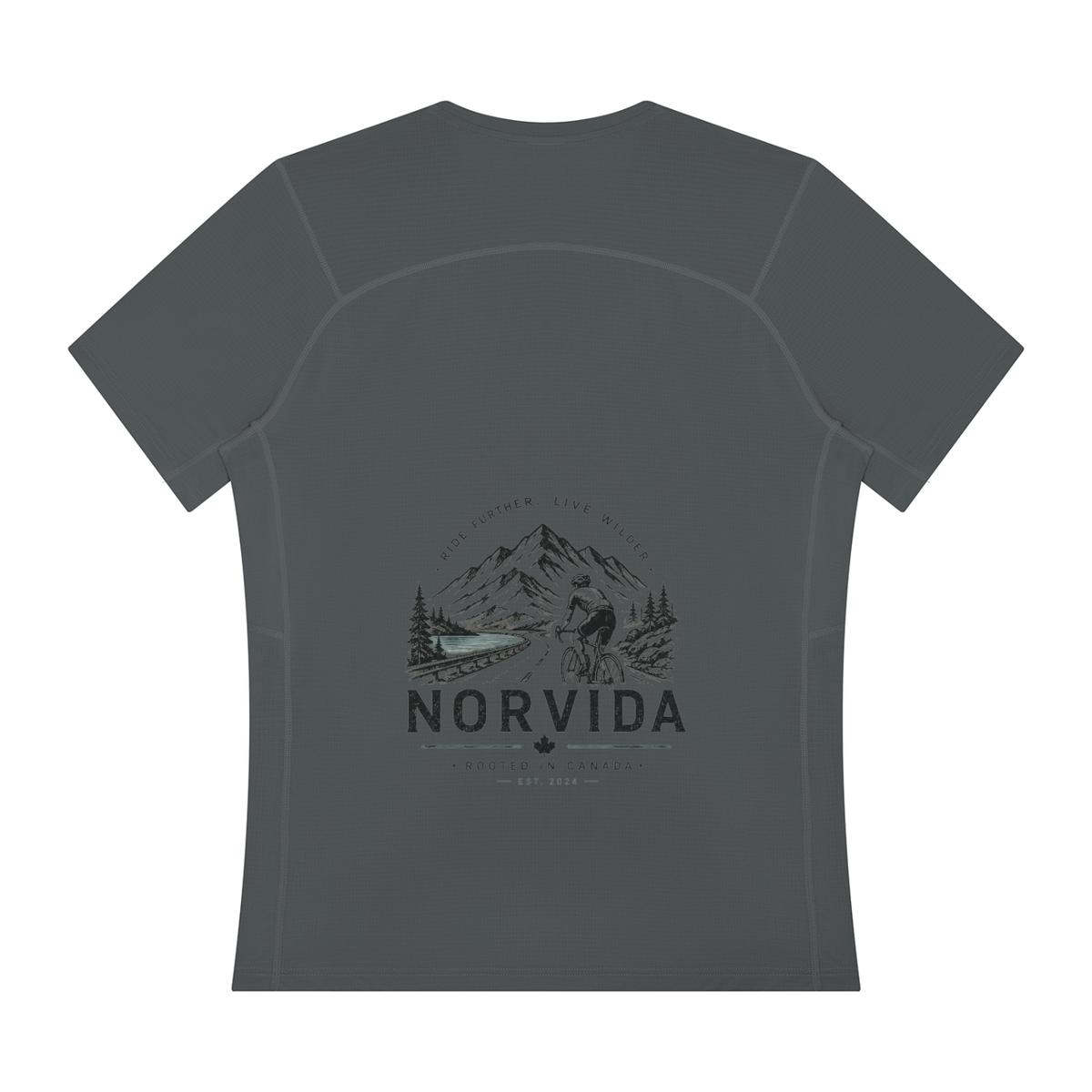 NORVIDA Men’s Regular Fit Performance T-Shirt – Ride Further Collection