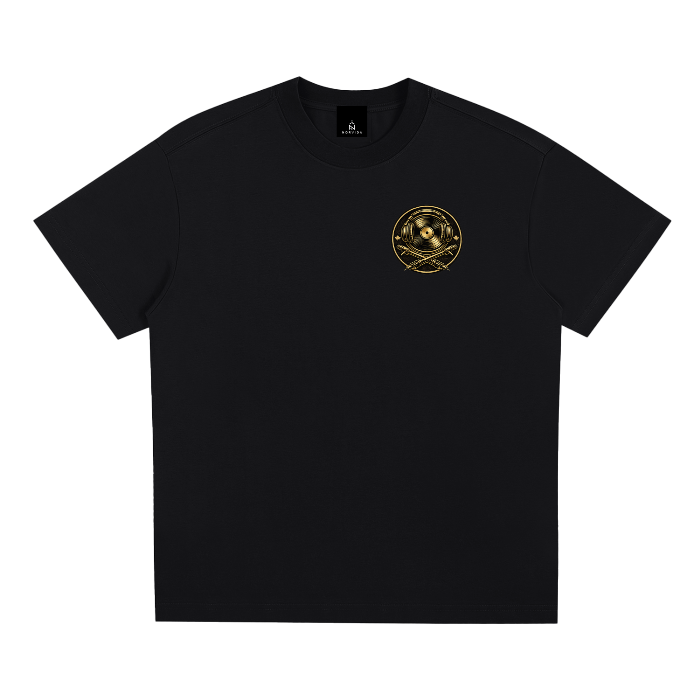 NORVIDA DJ Edition Sorona Quick-Dry Cooling T-Shirt – Premium Festival & Music Performance Tee