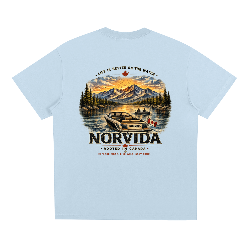 NORVIDA Life on the Water Performance Tee