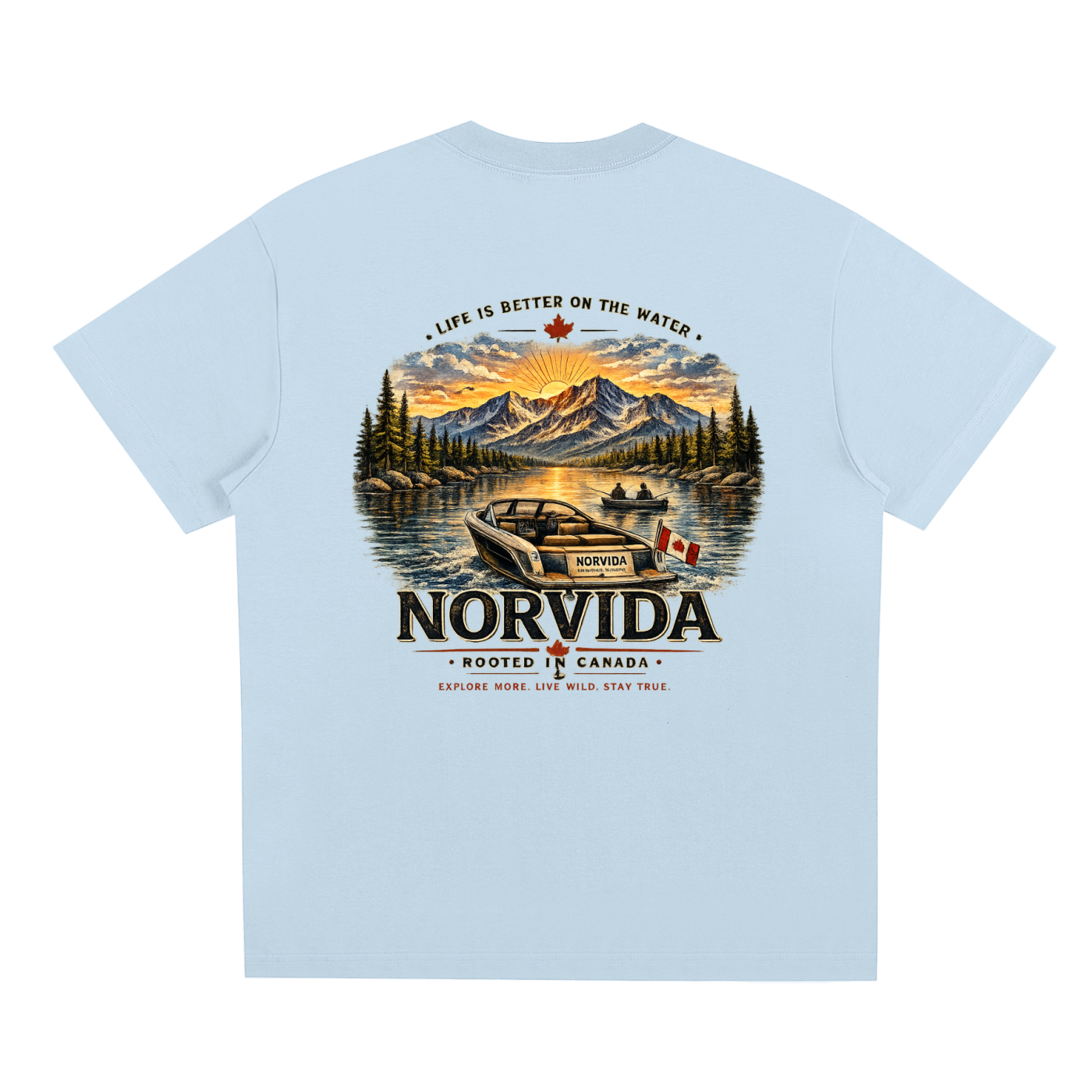 NORVIDA Life on the Water Performance Tee