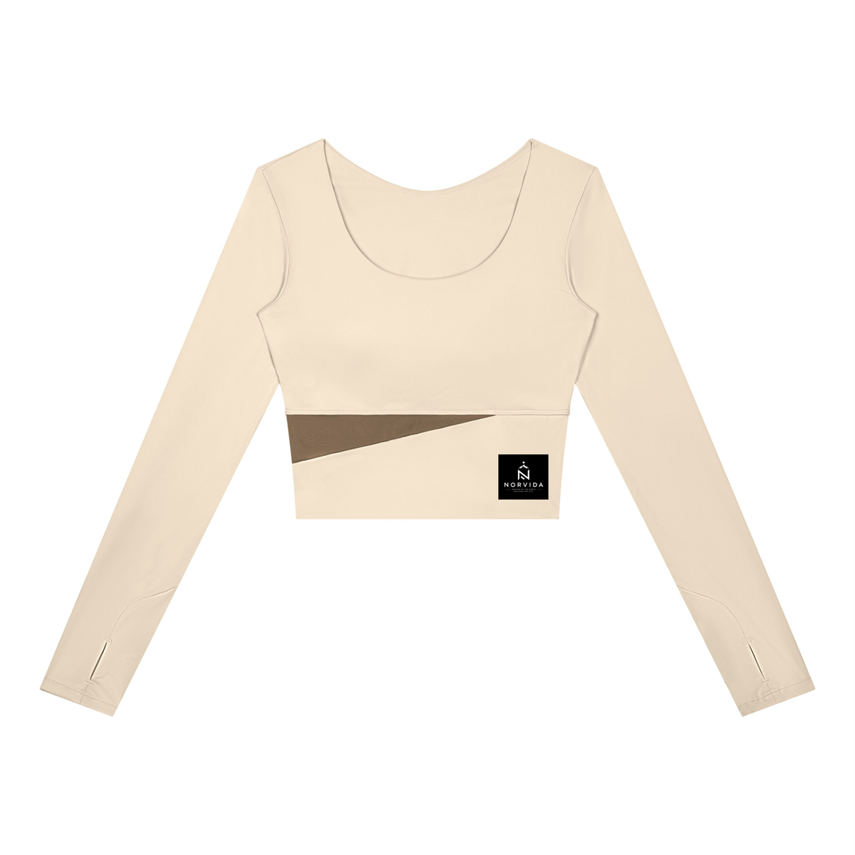 NORVIDA Northern Flow Panelled Long Sleeve Yoga Top