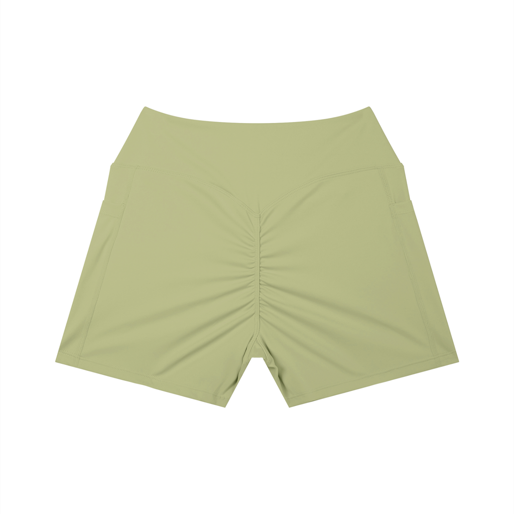 NORVIDA Women’s High-Rise Pocket Yoga Shorts