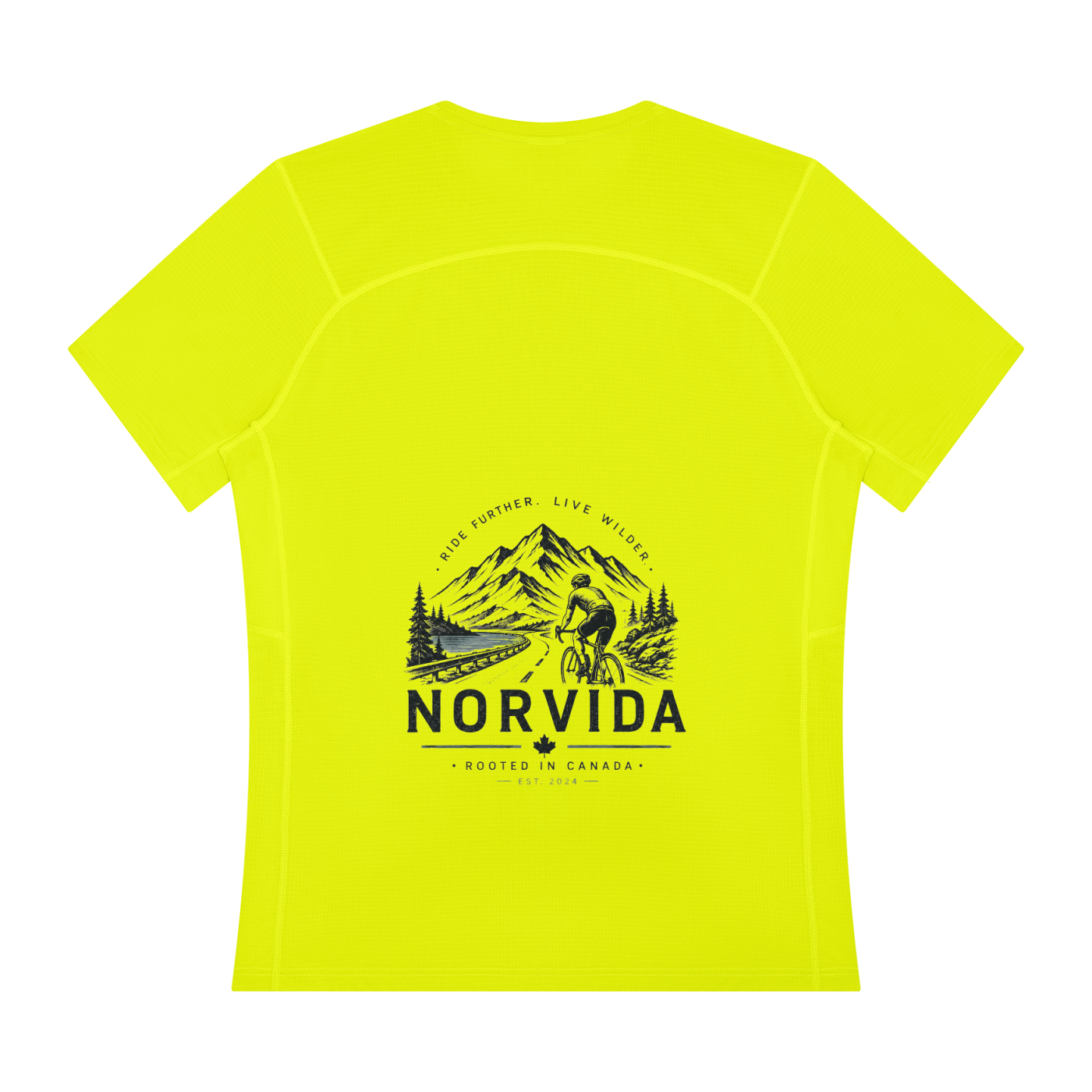 NORVIDA Men’s Regular Fit Performance T-Shirt – Ride Further Collection
