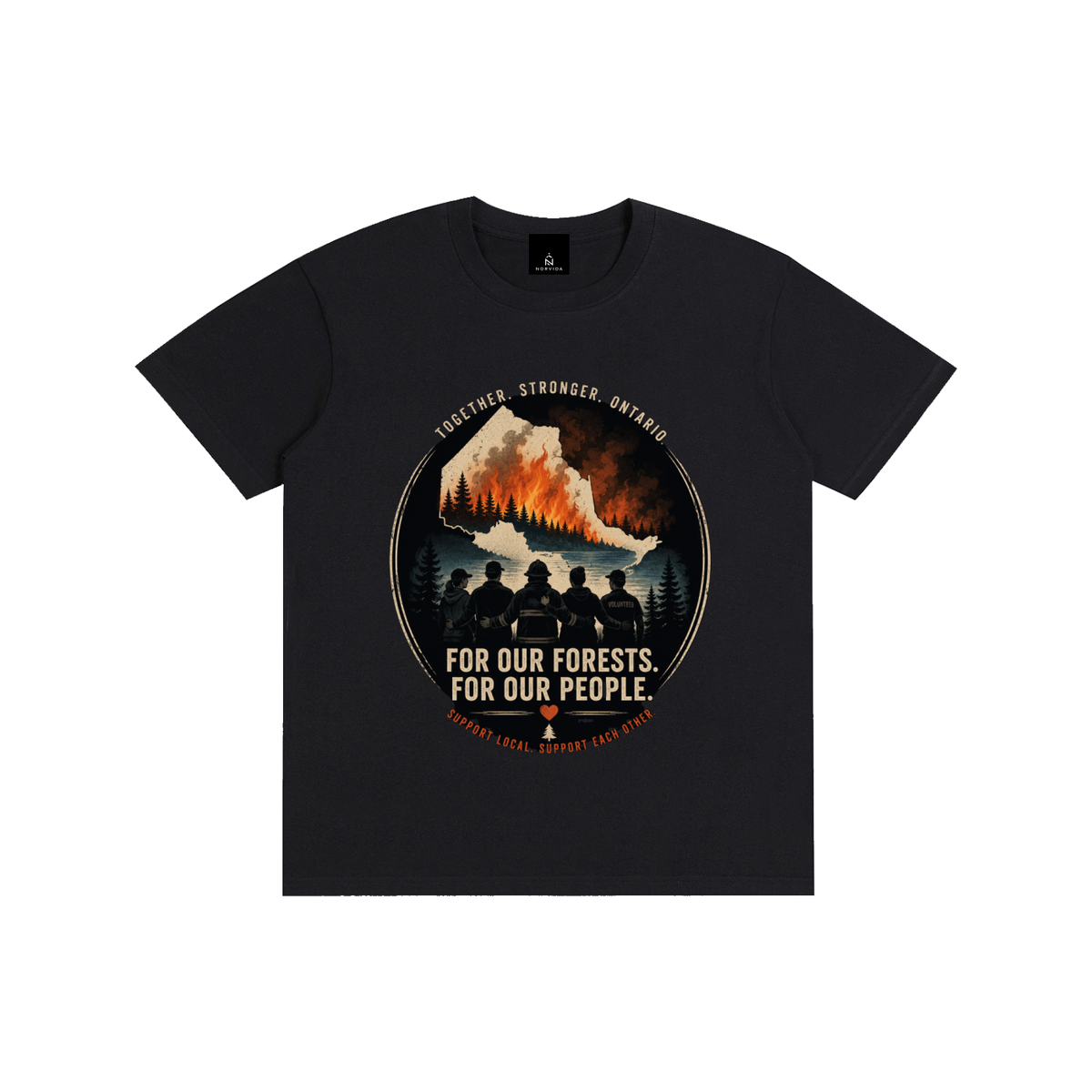 NORVIDA Support Ontario Communities Tee