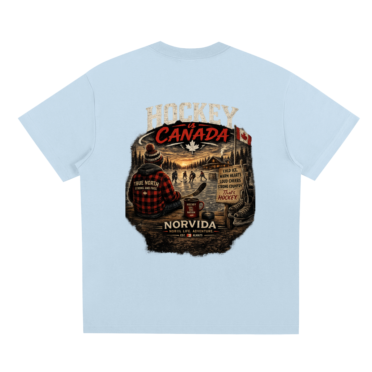 NORVIDA Hockey Is Canada Performance Tee