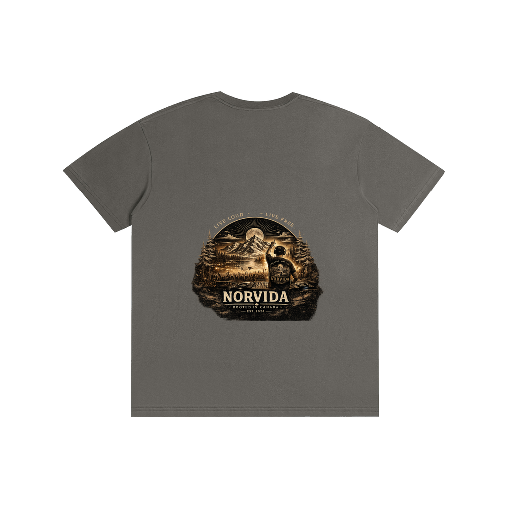 NORVIDA Pure Cotton Unisex T-Shirt – Live Loud Collection