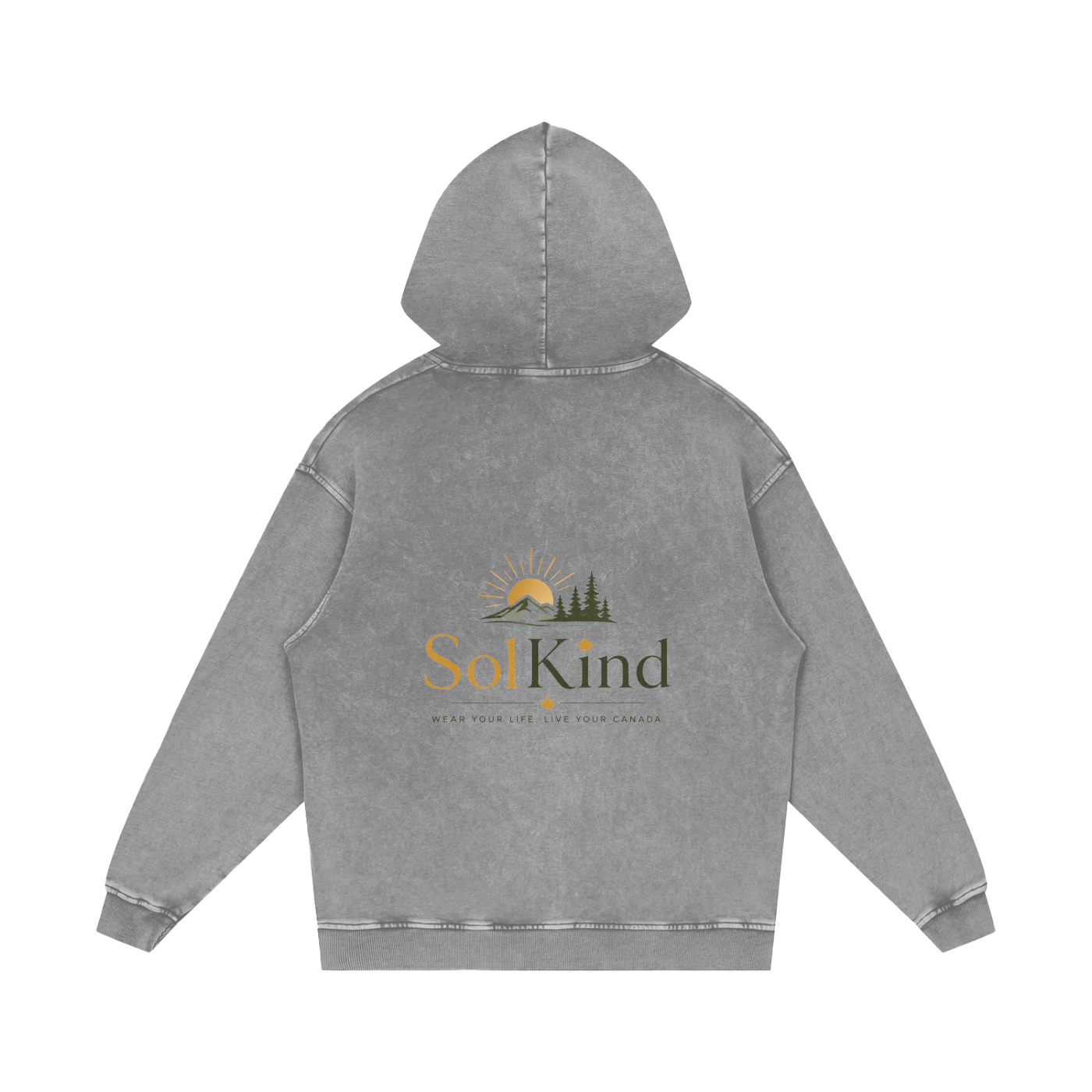 NORVIDA Rooted in Canada Snow Washed Hoodie